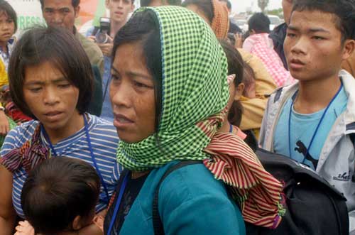 Montagnard refugees in Cambodia